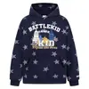 Guangzhou Guangfu South Marca de Moda Masculina Design Original Marca de Tendência Nacional Moletom de Inverno com Capuz Forrado de Lã Unissex Roupa Quente