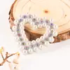 Nuevos Accesorios para Joyería DIY de Estilo Francés Inspirados en Chanel con Pedrería Perlas Corazón Flor de Cinco Pétalos Accesorios para el Cabello Ropa Pasadores para el Cabello