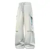 Pantalones casuales nuevos y elegantes de pierna ancha hechos de tela cómoda y amigable con la piel, con un tacto delicado, textura suave, efecto adelgazante y diseño versátil