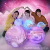 Lámpara Colgante Personalizada Lámpara de Luna Acrílico Espectáculo de Luces Exterior Cielo Estrellado Lámpara de Araña Decorativa Exterior Led Planeta Errante