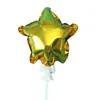 Decoración de estrella de cinco puntas Ángel amor pastel globo de película de aluminio enchufe Tarjeta de nube Perla unicornio adornos para hornear