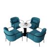 Combinación de mesa y silla de sofá de cafetería, silla de tienda de té con leche, silla de bar de libros, limpieza de bar, negociación, restaurante, tienda de postres, silla de comedor, uso comercial