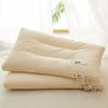 Almohada de algodón de clase A para padres e hijos, almohada de algodón con núcleo para niños, almohada baja para estudiantes, almohada con protección para el cuello, almohada individual para dormitorio