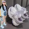 Zapatos Deportivos Infantiles 2026 Verano Nuevo Estilo Cómodos Transpirables Niños Medianos y Grandes Moda Lazo Zapatos Casuales Zapatos para Niñas