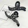 Pinza para el pelo grande popular con un tacto de alta gama, adecuada para cabello grueso, para recogidos en la parte posterior de la cabeza, pinza para el pelo de espiga, pinza de tiburón para mujer, al por mayor