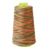 402 Linha Colorida/Linha de Costura Colorida 3000 Jardas Linha Degradê Linha Arco-Íris Cone de Linha para Costura Manual Doméstica