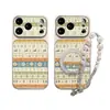 Adecuado para Apple para Transformar Instantáneamente en 18Promax Cuero Bosque Rayas Florales Teléfono Móvil iPhone Huawei Estuche Blando y Duro Personalización
