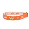 WWJD/WWJD pulsera de muñeca con estampado jacquard de letras, pulsera de muñeca deportiva unisex, correa de mano