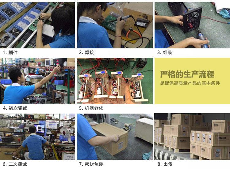 Proceso de producción del inversor Xindun 欣顿逆变器生产流程