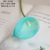 Flor Artificial Lírio Calla Mini PU Aliexpress Flor Artificial Atacado Flor de Segurar Decoração de Casa Mw01501