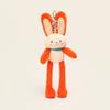 Jinnew Original Dibujo Animado Lindo Muñeco de Peluche Muñeco Dopamina Conejo de Orejas Largas Colgante Llavero Colección