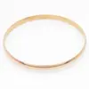 Pulsera de Oro Joyería de Mano Transfronteriza Europea y Americana Moda de Galvanoplastia de Gama Alta Acero Inoxidable Pulsera DIY para Damas Joyería al por Mayor