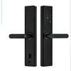Cerradura de huellas dactilares totalmente automática puerta de seguridad para el hogar reconocimiento facial cerradura de puerta inteligente cerradura de puerta de grafiti mirilla visual seguridad electrónica