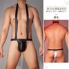Nueva Atracción Sexy Correa Elástica Anillo Gay Todo en Uno para Hombres