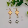 Yingyi Joyería DIY Brocado Song Base Ranurada para Pendiente de Gota de Agua con Tapa Tela Parche Estilo Chino Nuevo Accesorios de Material para Pendientes