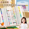 Marcador Triangular de Acrílico con Punta Suave Sanrio Original Autorizado 24 Colores/48 Colores en Caja Bolígrafo Marcador para Estudiante