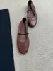 Versão em Pele de Ovelha~Sapatos Mary Jane Estilo Retrô Francês para Mulheres, Salto Baixo, Bico Arredondado, Tira Única, Sola Macia, Sapatos Individuais Confortáveis, Sapatos de Vovó