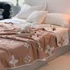 Colcha de Toalla de Hilo de 6 Capas Clase A Algodón Puro Colcha Fresca de Verano Colcha de Siesta de Verano para Niños Colcha Fina de Verano para Aire Acondicionado
