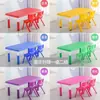 Mesas y Sillas para Jardín de Infancia, Juego de Mesa Infantil, Mesa de Juguetes para Bebé, Juego Completo de Mesa de Plástico para Juegos, Escritorio de Aprendizaje, Mesa Ajustable