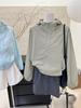 Cardigan con capucha fino, estilo simple casual, reductor de edad, versátil, holgado, para mujer, protección solar, nueva colección Primavera-Verano 2024 de Corea del Sur