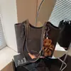 Bolsa Vintage de Grande Capacidade para Mulheres 2025 Inverno Nova Casual para o Dia a Dia Bolsa de Ombro com Bolsa Tote Estilo Western