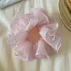 Gomas para el pelo coreanas de alta gama, gomas para el pelo de intestino grueso, con temperamento, esponjosas, con accesorios para el pelo, para niñas, para hacer colas de caballo altas, gomas para el pelo, accesorios para el pelo