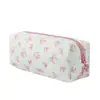 Venda Direta da Fábrica Nova Bolsa de Armazenamento Bolsa de Lápis Resistente a Manchas Estilo Ins Feminino Grande Capacidade Nicho Não Colidente Papelaria Bolsa de Cosméticos