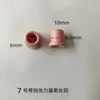 Maquinaria Textil Piezas Tubo Cerámico de Óxido de Aluminio Tubo Cerámico de un Solo Lado Tubo Cerámico Tubo Guía de Hilo Ojo Cerámico