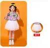Roupas de Performance Estilo Hong Kong para Crianças, Roupas de Formatura para Turmas de Jardim de Infância, Roupas para Cerimônia de Abertura de Reunião Esportiva de Alunos do Ensino Fundamental, Equipe de Cheerleading