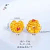 Acessórios Dourado Areia de Conservação Forte da Cor Joias DIY Ouro Antigo Rosa Contas Espaçadoras Pequenas Pulseira de Contas Soltas Corda de Mão Trançada com Contas