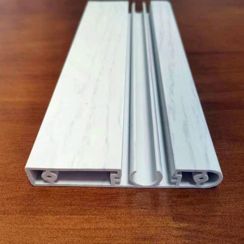 白色木纹推杆型材5