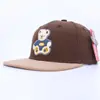 Boné de beisebol de urso super fofo, novo chapéu de sol infantil para primavera e verão, chapéu de aba reta da moda para bebê, estilo hip-hop, atacado