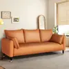 Sofá para apartamentos pequeños, estilo moderno simple, combinación de dos o tres plazas, adecuado para dormitorio, tienda de ropa, apartamento, casa de alquiler, estilo nórdico, en stock