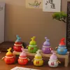 Novo Ornamento de Cabacinha Auspiciosa Estilo Chinês com Pingente de Pérola Mini Estatueta de Mesa Escritório em Casa Pequeno Presente da Sorte