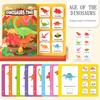 Libro Tranquilo Juguetes Transfronterizos Libro Ocupado para Bebé Montessori Libro Desprendible DIY Hecho a Mano Juguetes Educativos para Niños de Jardín de Infancia
