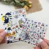 Adesivos para Nail Art Halloween em Relevo Estilo Escuro Fantasma Engraçado Mais Vendido Feriado Halloween Horror Adesivos à Prova d'Água