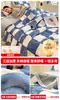 Manta de Felpa de Coral para Bebé Clase A, Engrosada para Invierno, Adecuada para la Siesta, Aire Acondicionado de Oficina, Sofá, Colcha Pequeña, Chal y Manta de Tiro