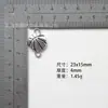 Acessórios DIY de Liga 23X15 Pingente Duplo de Basquete Colar Pulseira Chaveiro Corrente de Celular Peças de Joia Atacado