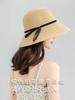 Circunferência da cabeça grande chapéu grande aba UV protetor solar proteção UV chapéu de palha feminino Sun Li mesmo estilo chapéu de praia chapéu de verão para mulheres