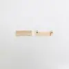 Herraje para Asa de Bolso Puente de Arco Agujero para Cuaderno Clip Aleación de Zinc Puente de Arco Herrajes para Caja de Regalo Hebilla de Puente de Arco para Bolso Etiqueta