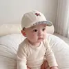 Gorro para Bebé para Primavera y Otoño, Gorra de Béisbol Linda Estilo Coreano para Bebés y Niños Pequeños, Gorro para Exteriores con Protección Solar y a Prueba de Viento