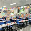 Señales Decorativas de Mesa para la Temporada de Regreso a Clases 2026, Adornos de Escritorio, Accesorios para Fotos de Salón de Clases de Jardín de Infancia, Arreglos para la Atmósfera de la Ceremonia de Regreso a Clases
