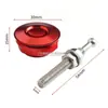 Trava de máquina modificada de carro 30mm Tipo botão mini Liberação rápida Trava de máquina de corrida com parafuso de aço inoxidável