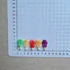 Novos acessórios de resina para sorvete de frutas mini dopamina atacado, chaveiro e presilha de cabelo de cola de creme DIY