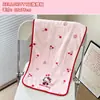 Linda Toalla de Baño Hello Kitty, Gorro para Secar el Cabello, Set de Regalo de Tres Piezas, Regalo de Cumpleaños para Niñas, Práctico Regalo de Año Nuevo