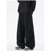 Pantalones deportivos retro americanos 2026 para hombre y mujer, nuevo estilo primavera y otoño, corte holgado, caída suave, pantalones casuales deportivos, pierna recta, marca de tendencia americana