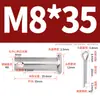 Pasador de Acero Inoxidable 304 con Cabeza Plana y Agujero, Pasador Cilíndrico, Pasador de Posicionamiento Cilíndrico Gb882 con Juego de Pasador de Chaveta
