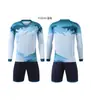 Uniformes de Fútbol de Manga Larga para Niños de Otoño e Invierno para Hombres y Mujeres, Uniformes Transpirables y de Secado Rápido para Entrenamiento y Competición de Fútbol para Adultos, Personalizados