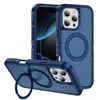 Precio de Fábrica para Hombre Estuche para Teléfono Móvil con Anillo Magnético de 360° de TPU+PC+PC Adecuado para Apple Iphone16Promax