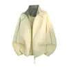 Chaqueta Personalizable con Logo y Cuello Alto, Unisex para Exteriores, Cortavientos e Impermeable, Color Sólido, Corte Holgado, Chaqueta de Primavera y Otoño para Hombre